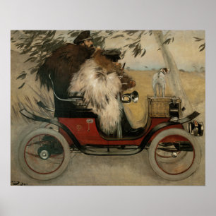 Ramon Casas - Ramon Casas and Pere Romeu Poster