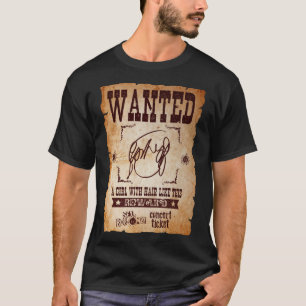 Ramona Flowers "A Girl with Hair like This" wanted T-Shirt