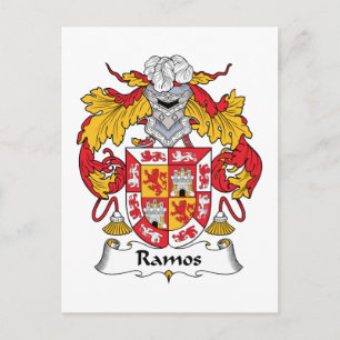 Ramos Family Crest Postcard