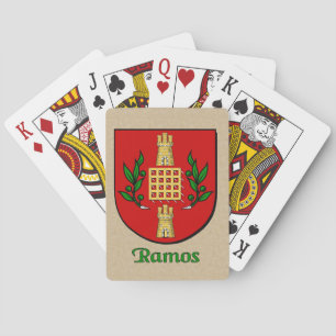 Ramos Heraldic Shield Playing Cards