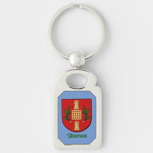 Ramos Historical Shield Key Ring (Front)