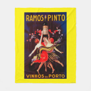 Ramos Pinto Vintage PosterEurope Fleece Blanket