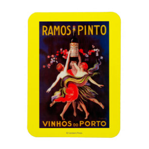 Ramos Pinto Vintage PosterEurope Magnet