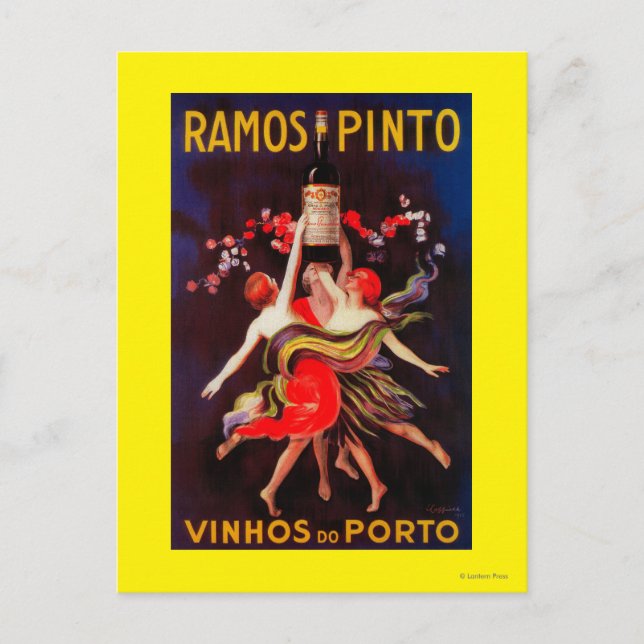 Ramos Pinto Vintage PosterEurope Postcard (Front)