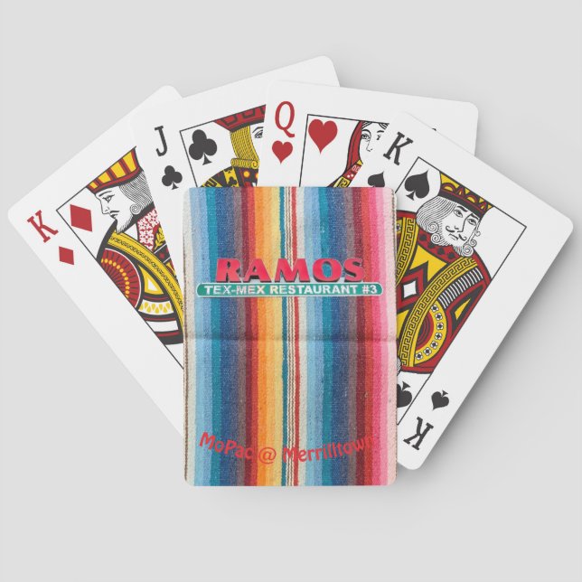 Ramos TexMex Playing Cards (Back)