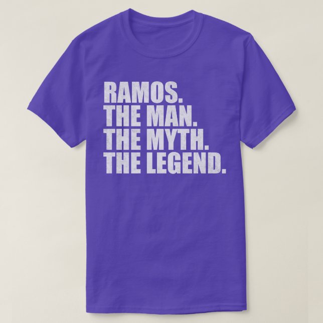 RamosRamos Family name Ramos last Name Ramos Surna T-Shirt (Design Front)