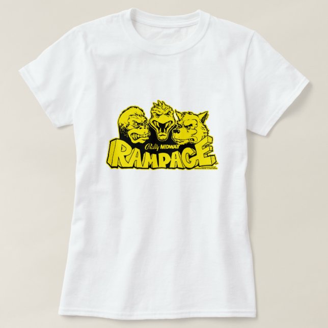 Rampage Baby doll T-Shirt (Design Front)