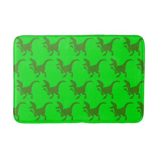 Rampaging Dinosaurs Bath Mat (Front)