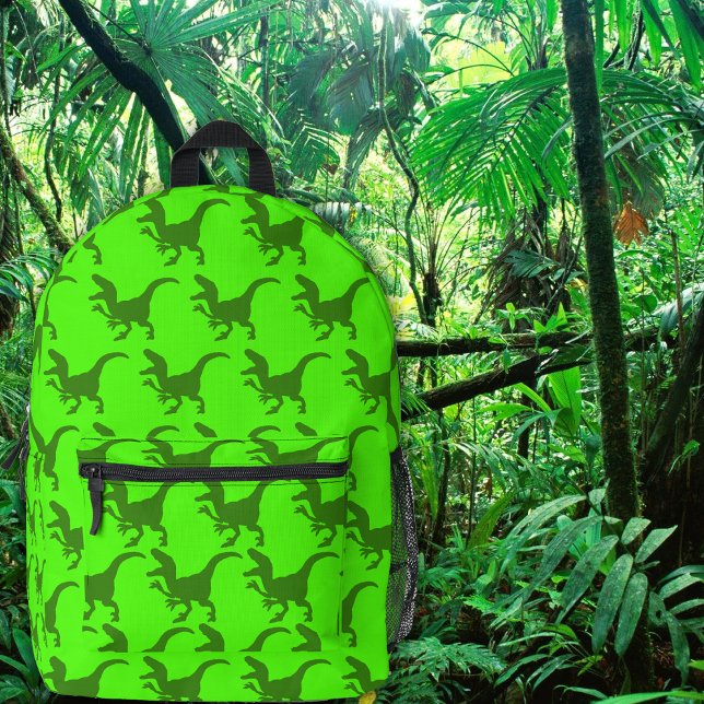 Rampaging Dinosaurs Printed Backpack (Creator Uploaded)