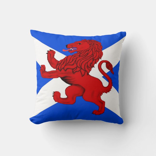 Rampant lion / Scotland's flag Cushion (Front)