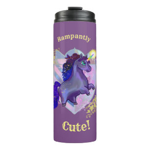 Rampantly Cute Unicorn Thermal Tumbler