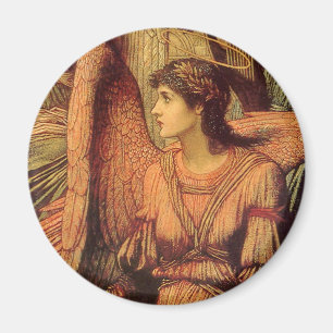 Ramparts of God's House, Angel by John Strudwick Magnet