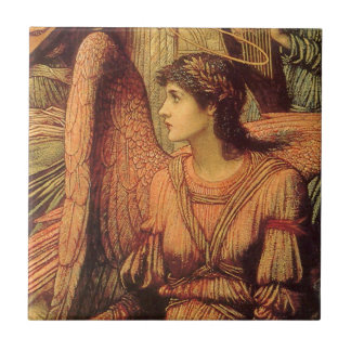 Ramparts of God's House, Angel by John Strudwick Tile