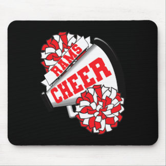 Rams Cheer Ck To School Cheerleading Spirit R  Mouse Mat