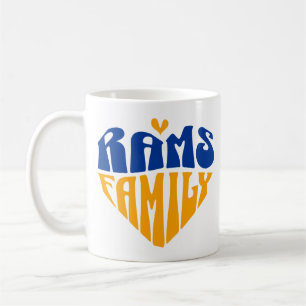 Rams Family Fan Gift Coffee Mug