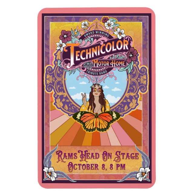 Rams Head 2023 Peace Magnet (Vertical)