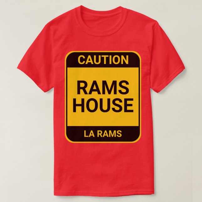 RAMS HOUSE 1 T-Shirt (Design Front)