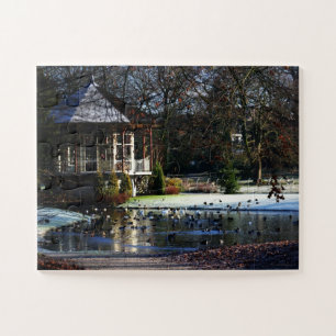 Rams Woerthe Tea House 11x14 30pc jpcna Jigsaw Puzzle