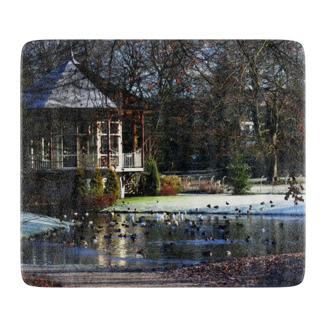 Rams Woerthe Tea House cbcnm Cutting Board (Front)