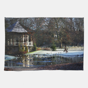 Rams Woerthe Tea House ktcna Tea Towel