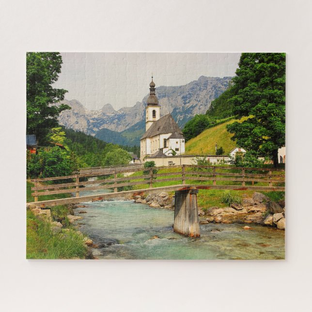 Ramsau Bavaria Germany. Jigsaw Puzzle (Horizontal)