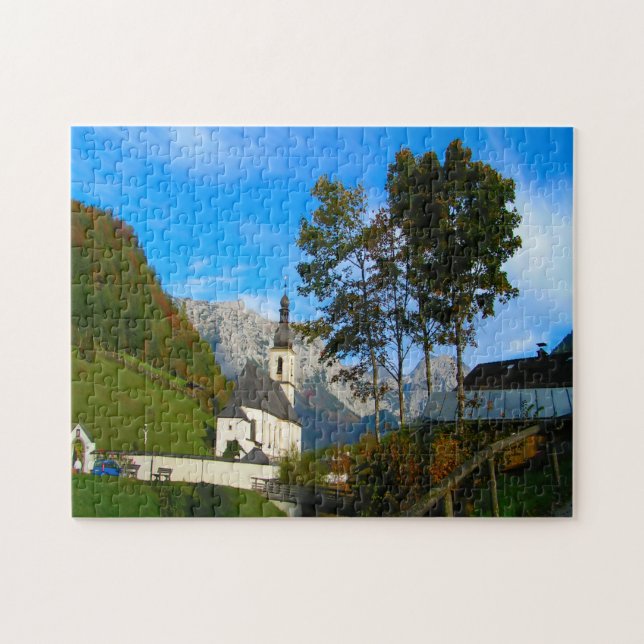 Ramsau Berchtesgadener Germany. Jigsaw Puzzle (Horizontal)