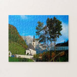 Ramsau Berchtesgadener Germany. Jigsaw Puzzle