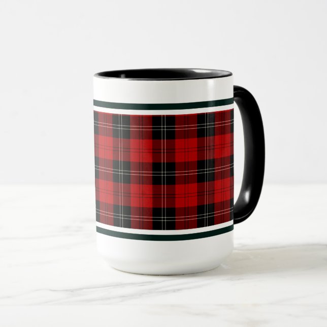 Ramsay Clan Tartan Mug (Front Right)