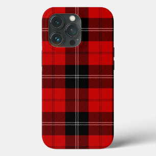 Ramsay tartan red black plaid iPhone 13 pro case