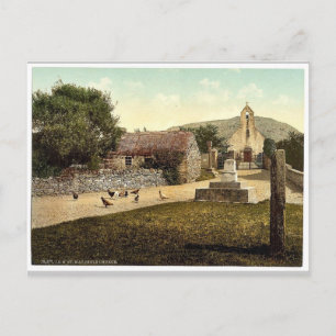 Ramsey, St. Maughold Church, Isle of Man, England Postcard