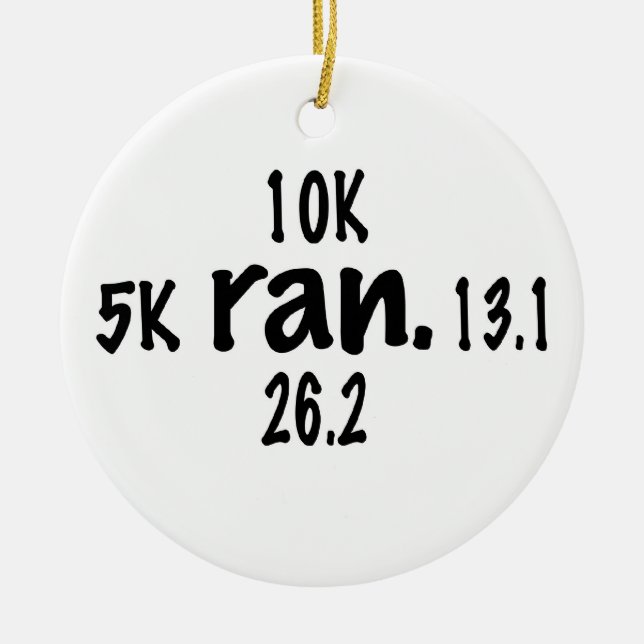 Ran Ceramic Tree Decoration (Front)