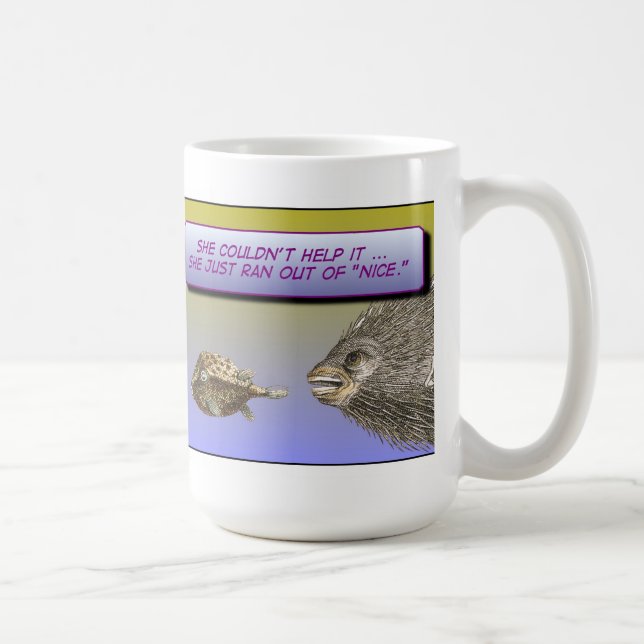 Ran Out of "Nice" Mug (Right)