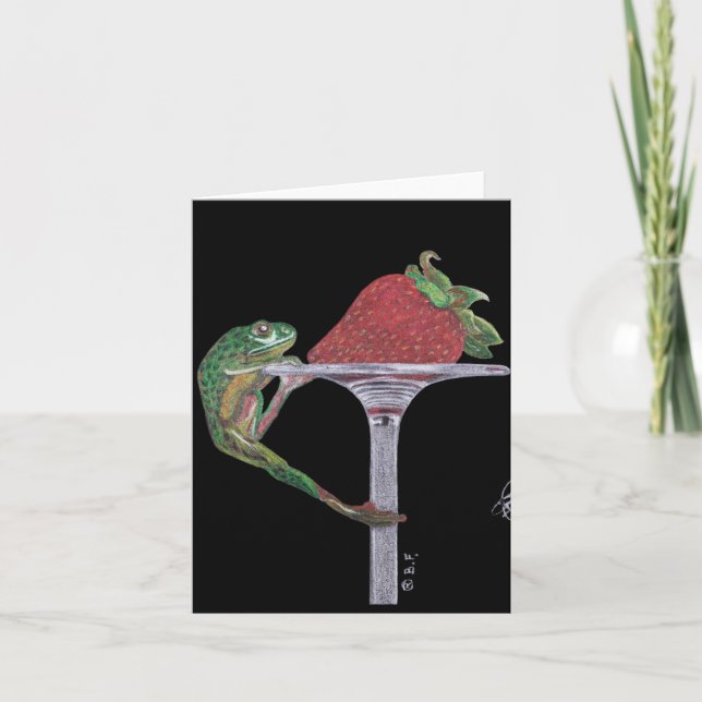 RANA CROSSING A FRESON THANK YOU CARD (Front)