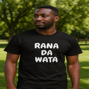 rana da wata - Sun and Moon in Hausa T-Shirt