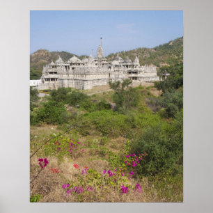 Ranakpur Jain Temple, Ranakpur, Rajasthan, India Poster