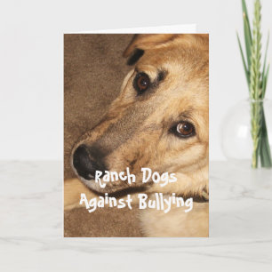 Ranch Dogs Against Bullying - Cowboy Parenting Card
