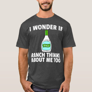 Ranch Dressing Gift Funny Condiment Sauce T-Shirt
