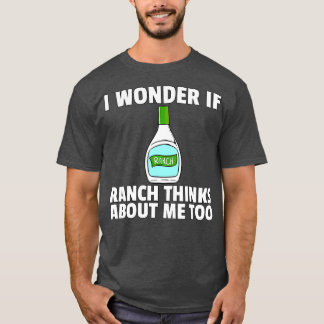 Ranch Dressing Gift Funny Condiment Sauce T-Shirt