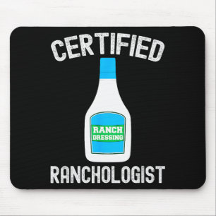 Ranch Dressing Gift Funny Ranch Dressing Sauce Hum Mouse Mat