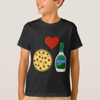 Ranch Dressing Pizza Lover Funny Foodie Condiment 