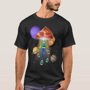 Ranch Dressing Pizza  UFO Foodie LGBTQ Pride T-Shirt