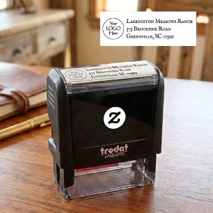 Ranch Farm Rustic Country Business Self-inking Stamp