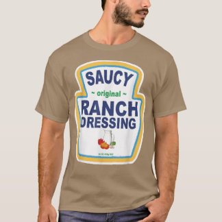 Ranch Group Family Matching Condiment Couples Outf T-Shirt