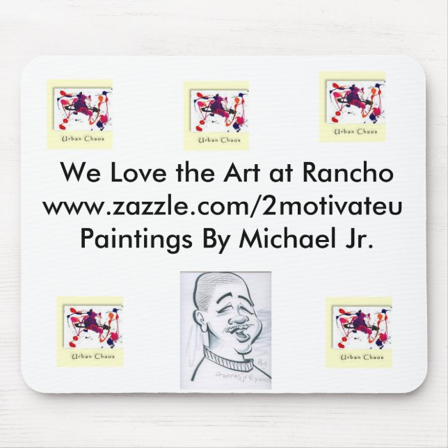 Ranch Mouse Pad.. Mouse Mat (Front)