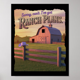 Ranch Plans - Western Is Back - Western For You - Poster