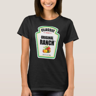 Ranch Sauce Green Salad Dressing Halloween Costume T-Shirt