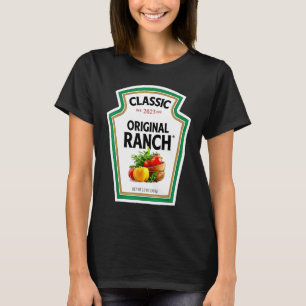 Ranch Sauce Green Salad Dressing Halloween Costume T-Shirt