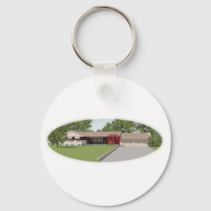 Ranch Style House: Key Ring