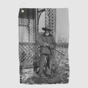 Rancher & Canadian Cowboy Outlaw of American West Golf Towel