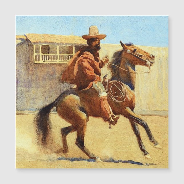 Ranchero of Old California by Maynard Dixon (Front)